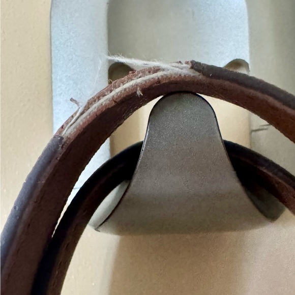 Classic Monogram DKNY Faux Leather Gigi Tote Cream And Brown - Picture 11 of 11